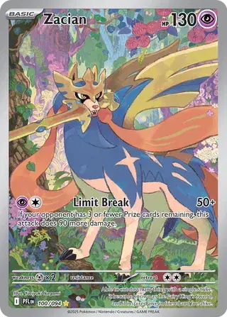 100/094 Zacian - Phantasmal Flames