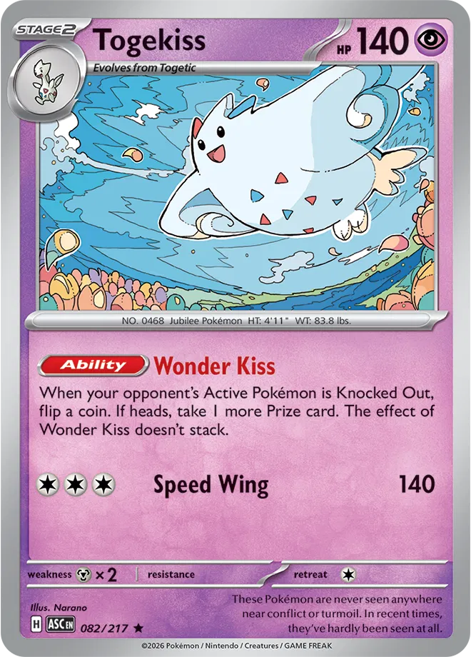 082/217 Togekiss Holofoil