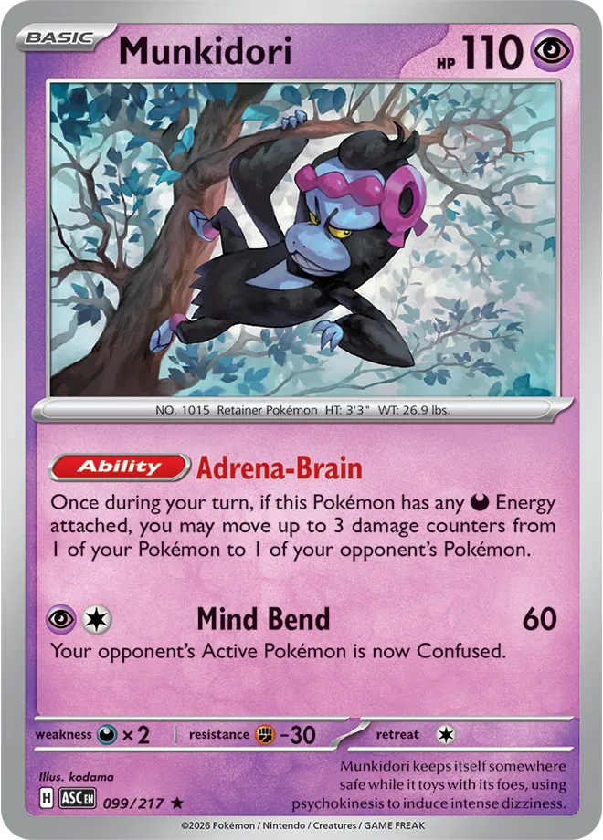099/217 Munkidori Holofoil