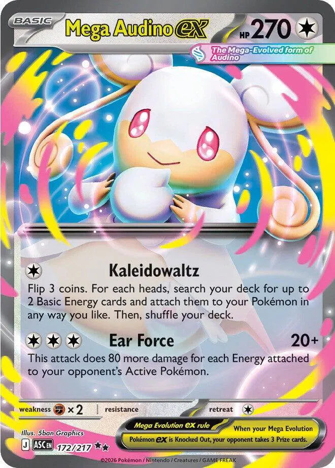172/217 Mega Audino EX