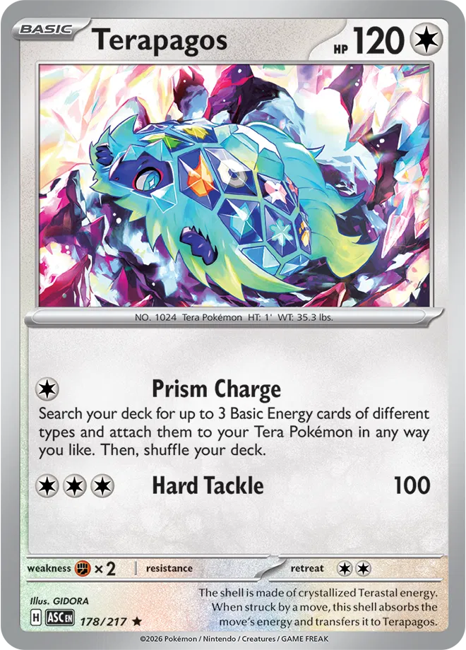 178/217 Terapagos Holofoil