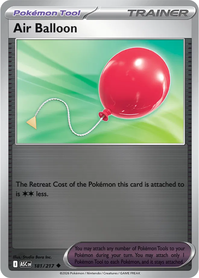 181/217 Air Balloon Reverse Holo - Ascended Heroes
