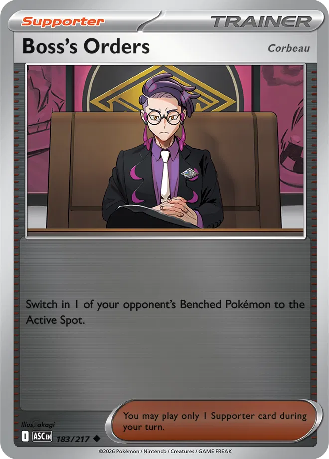 183/217 Boss's Orders Reverse Holo