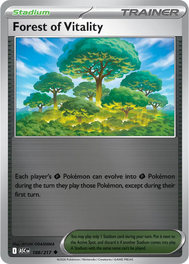 188/217 Forest of Vitality Reverse Holo