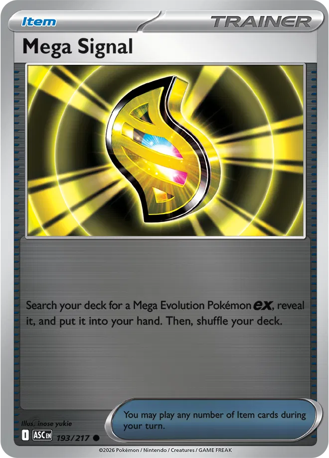 193/217 Mega Signal Reverse Holo