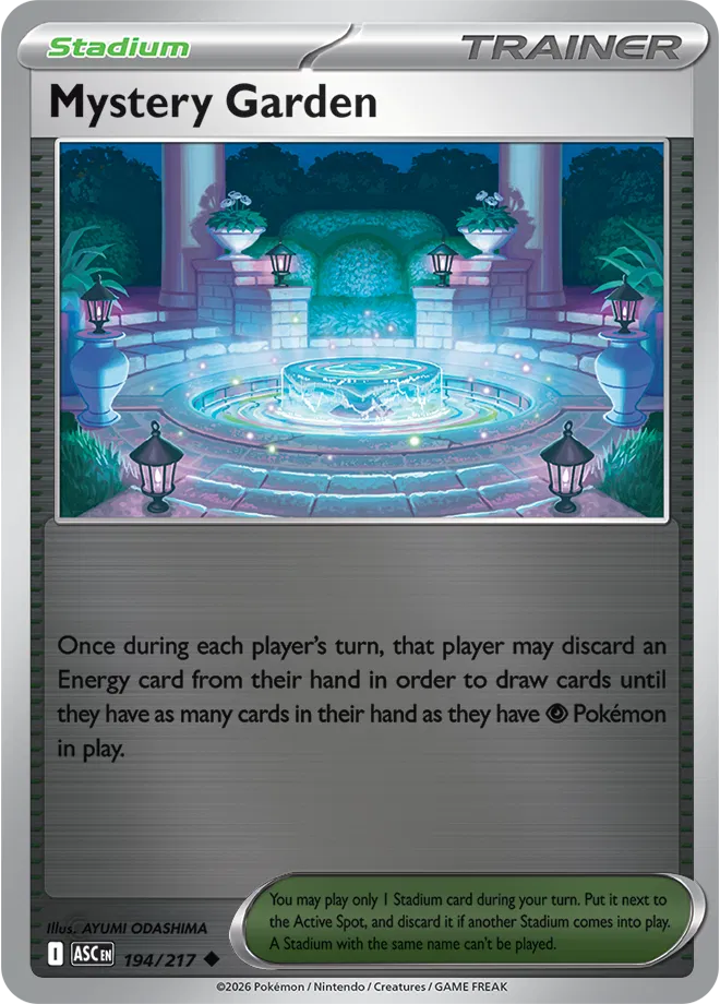 194/217 Mystery Garden Reverse Holo