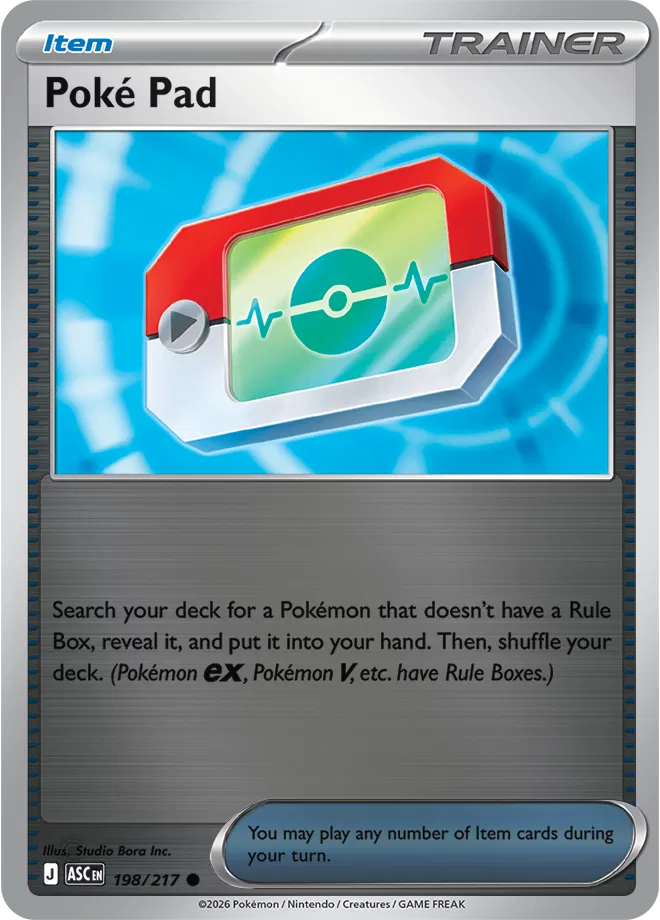 198/217 Poke Pad Reverse Holo