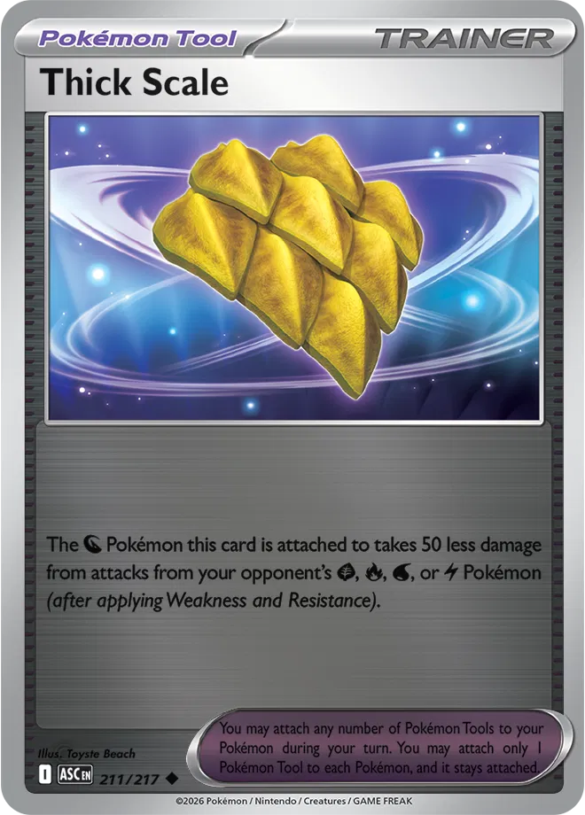 211/217 Thick Scale Reverse Holo