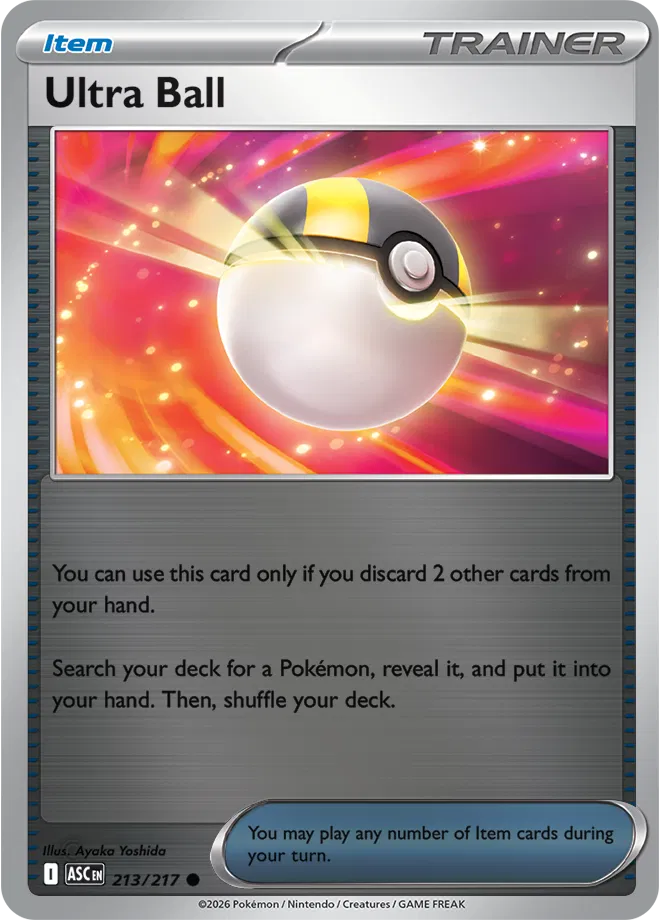 213/217 Ultra Ball Reverse Holo