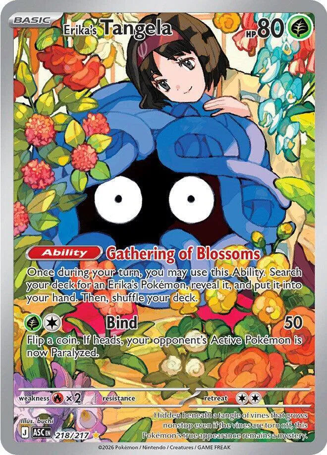 218/217 Erika's Tangela - Ascended Heroes