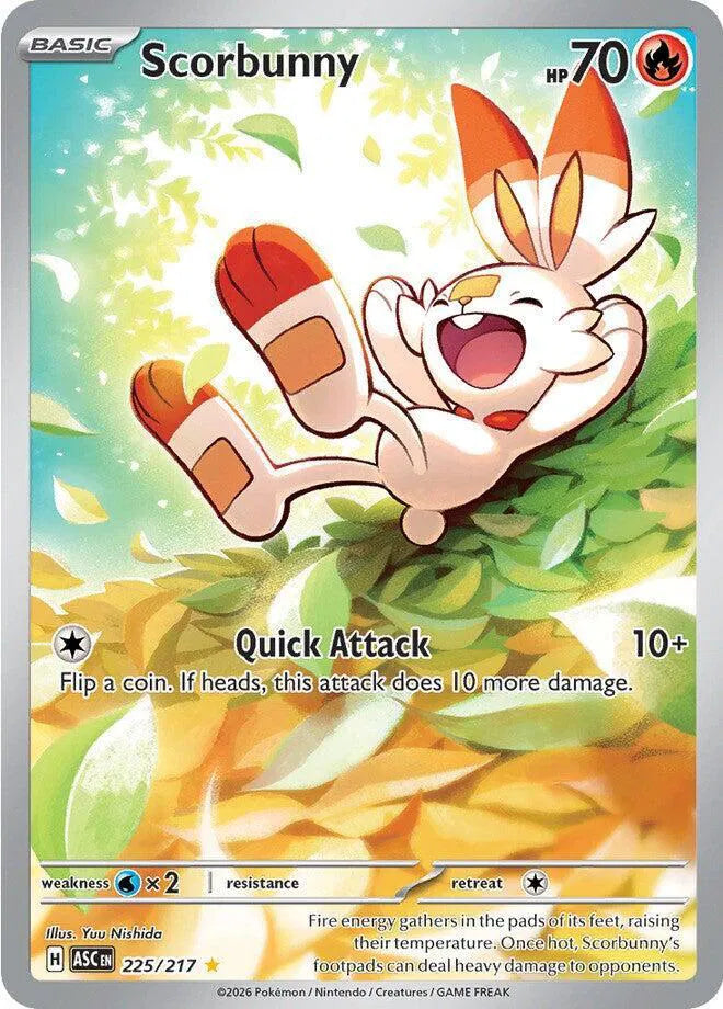 225/217 Scorbunny - Ascended Heroes