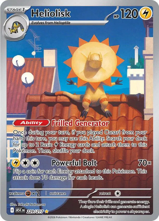 229/217 Heliolisk - Ascended Heroes