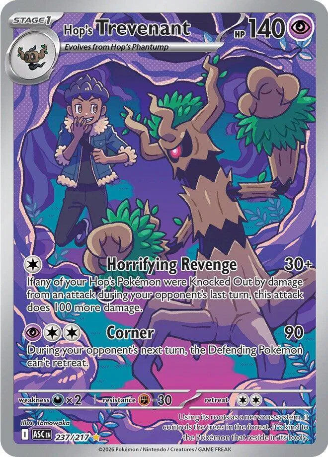 237/217 Hop's Trevenant - Ascended Heroes