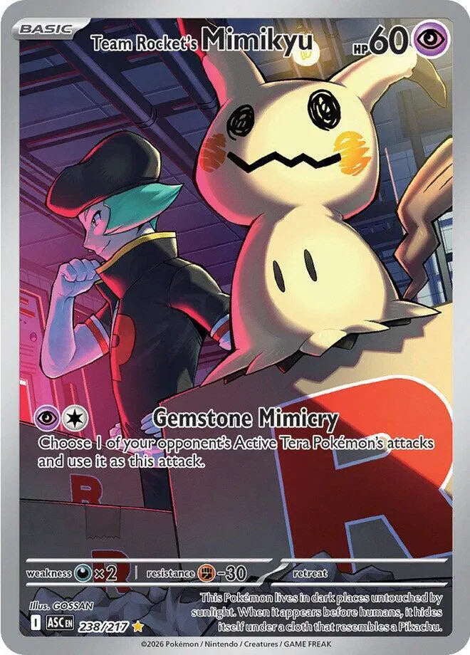 238/217 Team Rocket's Mimikyu