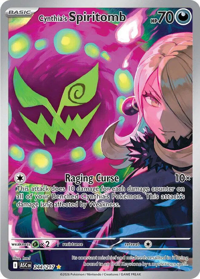 244/217 Cynthia's Spiritomb - Ascended Heroes