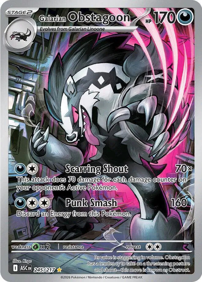 245/217 Galarian Obstagoon