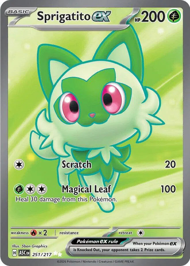 251/217 Sprigatito EX