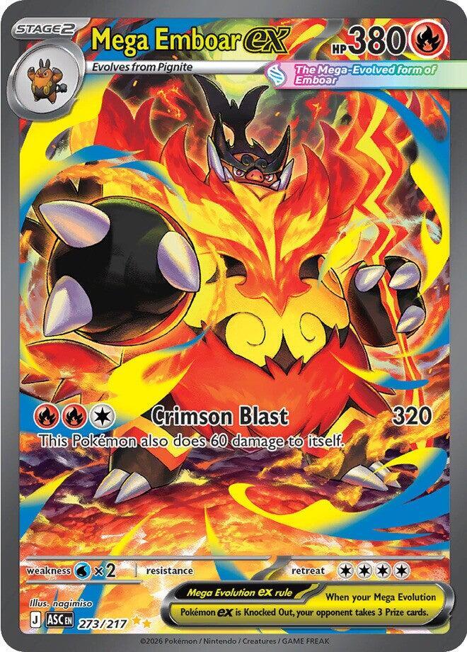273/217 Mega Emboar EX