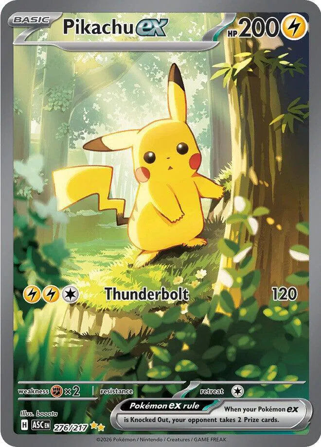 276/217 Pikachu EX