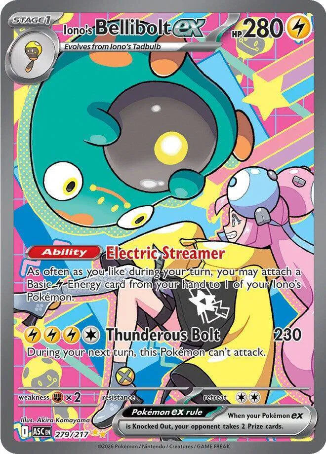 279/217 Iono's Bellibolt EX