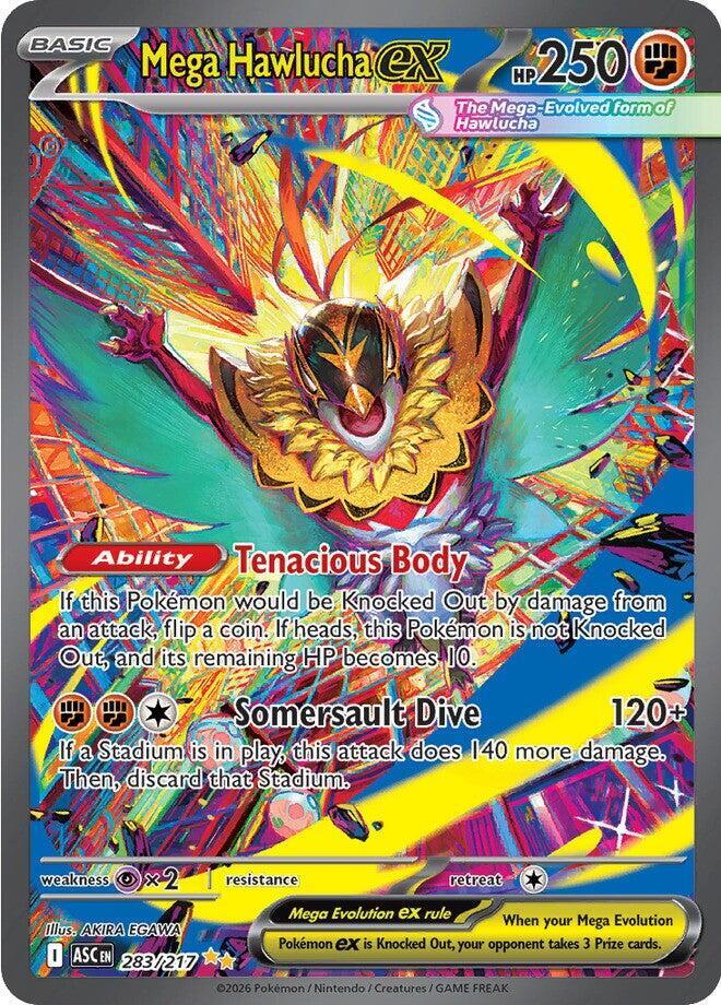 283/217 Mega Hawlucha EX