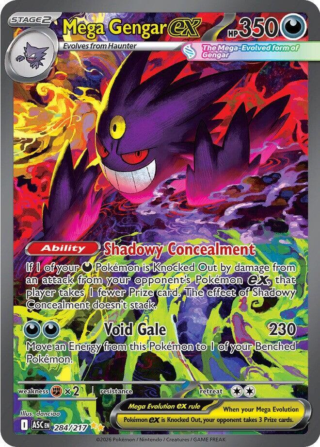 284/217 Mega Gengar EX - Ascended Heroes