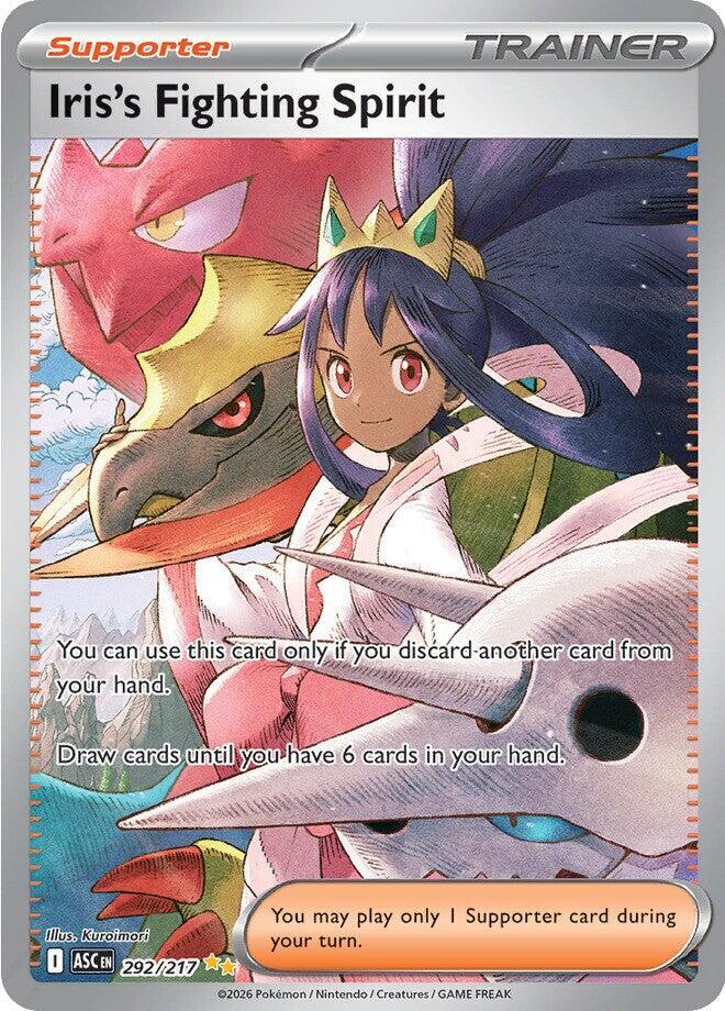292/217 Iris's Fighting Spirit - Ascended Heroes