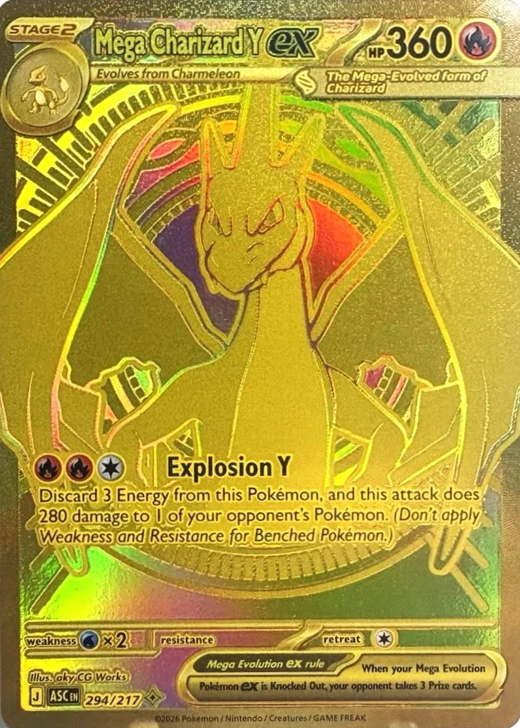 294/217 Mega Charizard Y EX
