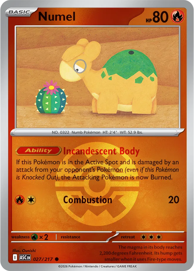027/217 Numel Quick Ball - Ascended Heroes
