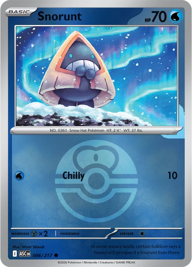046/217 Snorunt Love Ball
