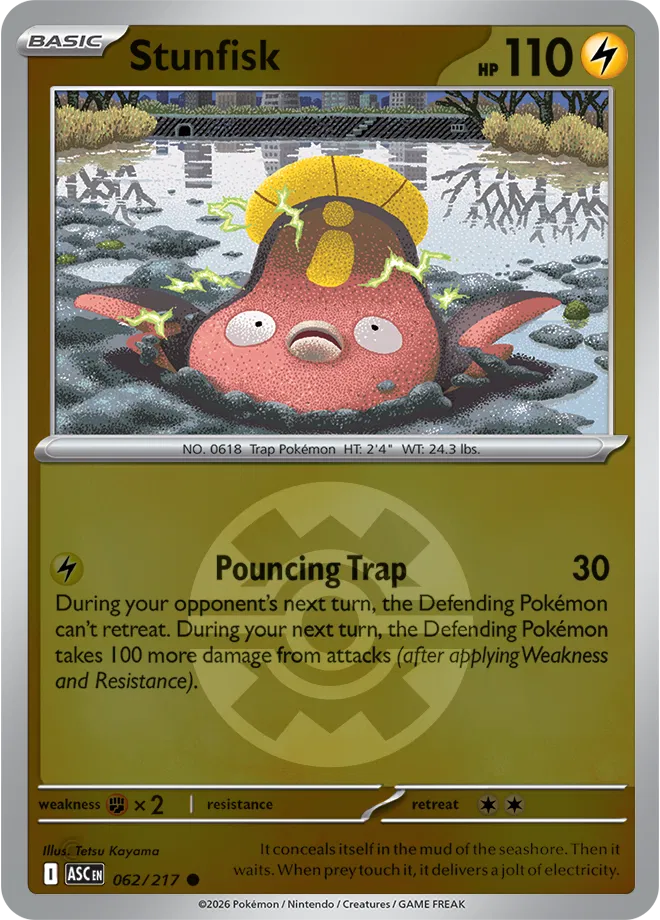 062/217 Stunfisk Quick Ball - Ascended Heroes