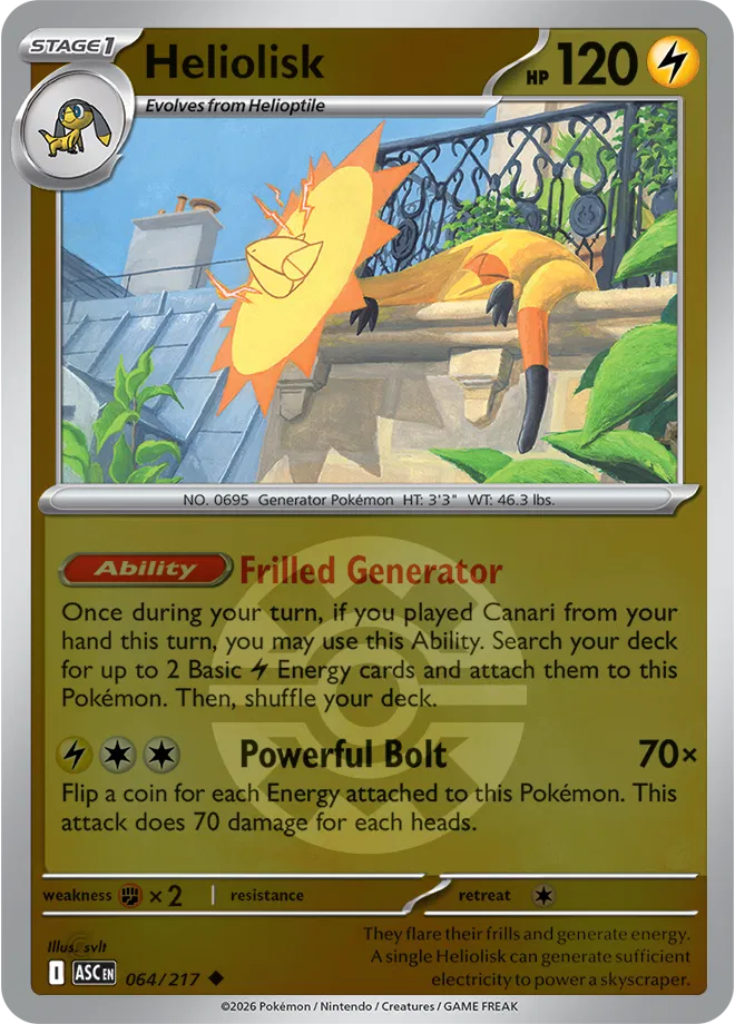 064/217 Heliolisk Quick Ball