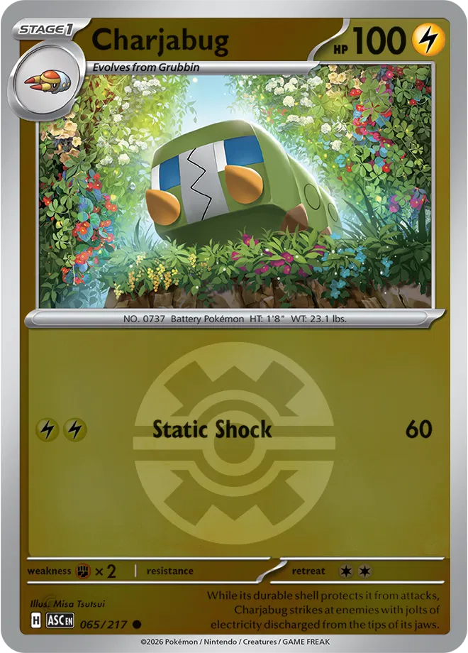 065/217 Charjabug Quick Ball - Ascended Heroes