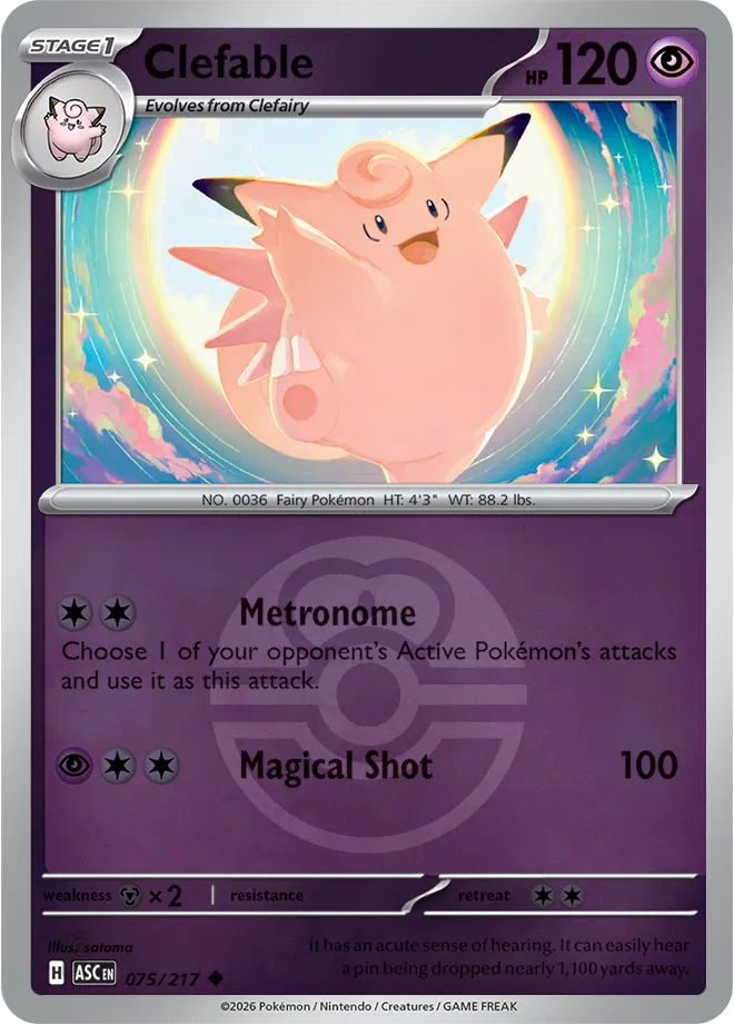 075/217 Clefable Love Ball