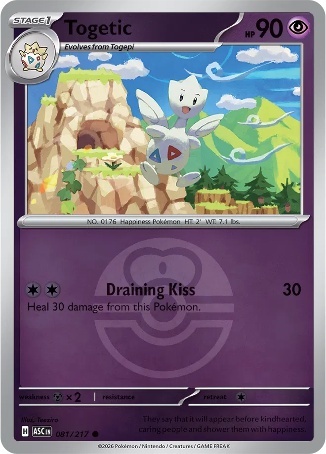 081/217 Togetic Love Ball - Ascended Heroes