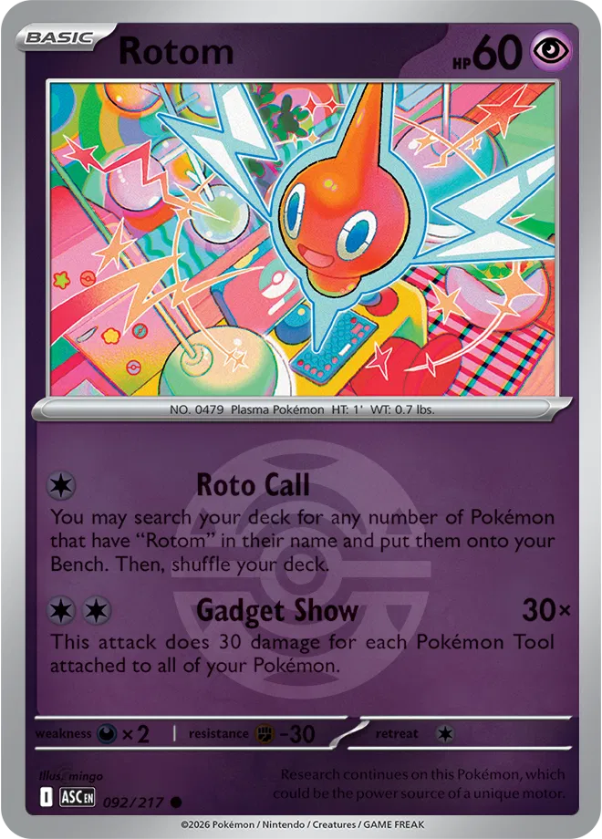 092/217 Rotom Dusk Ball - Ascended Heroes
