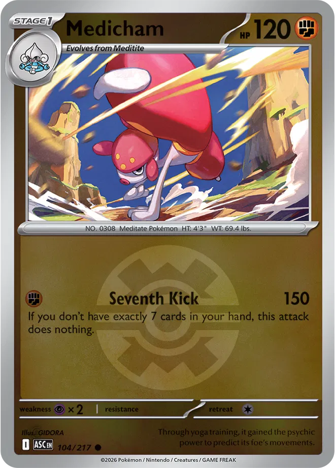 104/217 Medicham Quick Ball