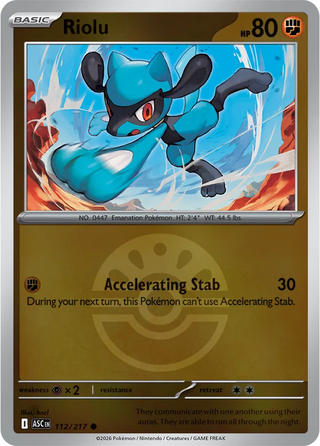 112/217 Riolu Friend Ball