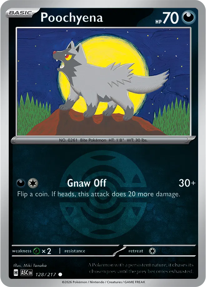 128/217 Poochyena Dusk Ball - Ascended Heroes