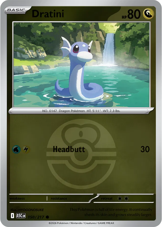 150/217 Dratini Love Ball