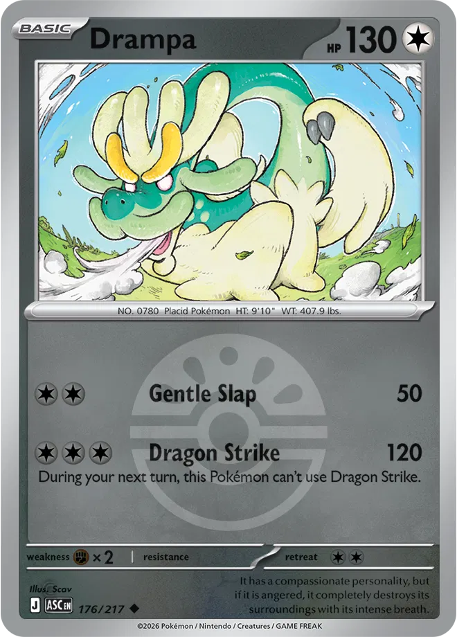 176/217 Drampa Dusk Ball