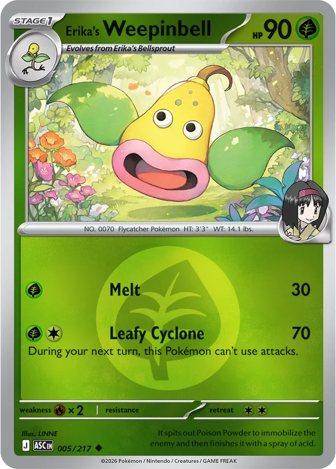 005/217 Erika's Weepinbell Energy Symbol