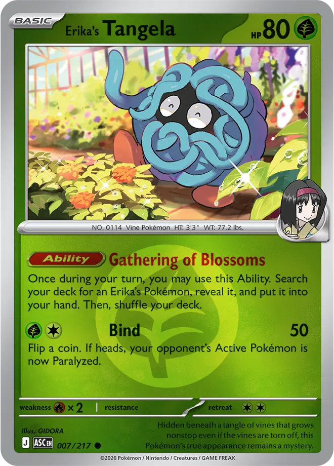 007/217 Erika's Tangela Energy Symbol