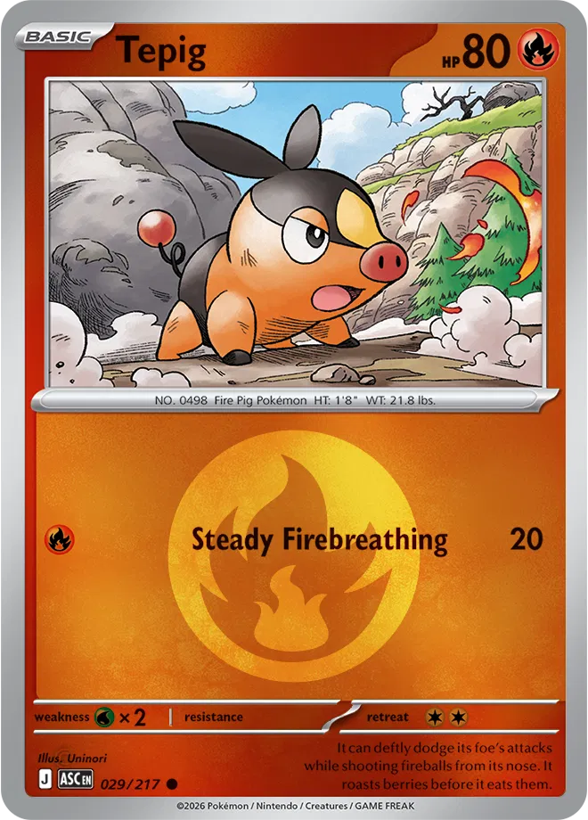 029/217 Tepig Energy Symbol - Ascended Heroes