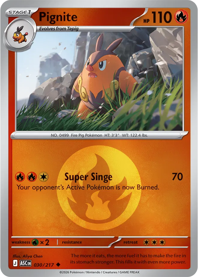 030/217 Pignite Energy Symbol - Ascended Heroes