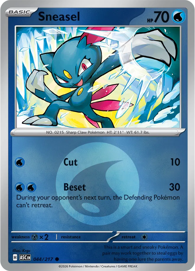 044/217 Sneasel Energy Symbol - Ascended Heroes