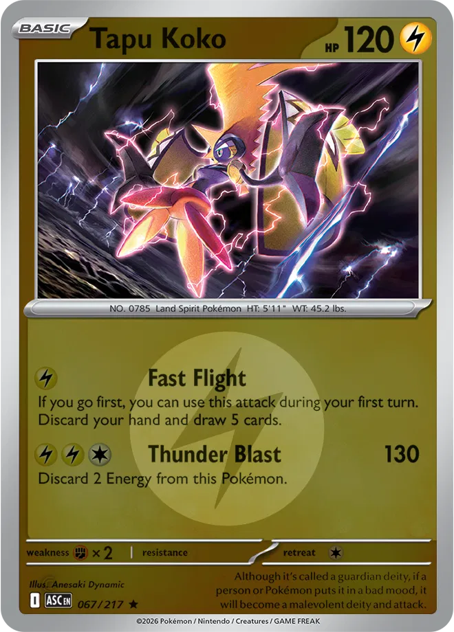 067/217 Tapu Koko Energy Symbol