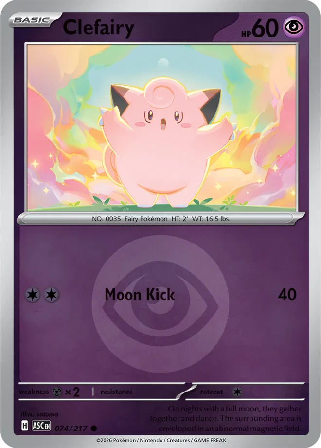 074/217 Clefairy Energy Symbol - Ascended Heroes