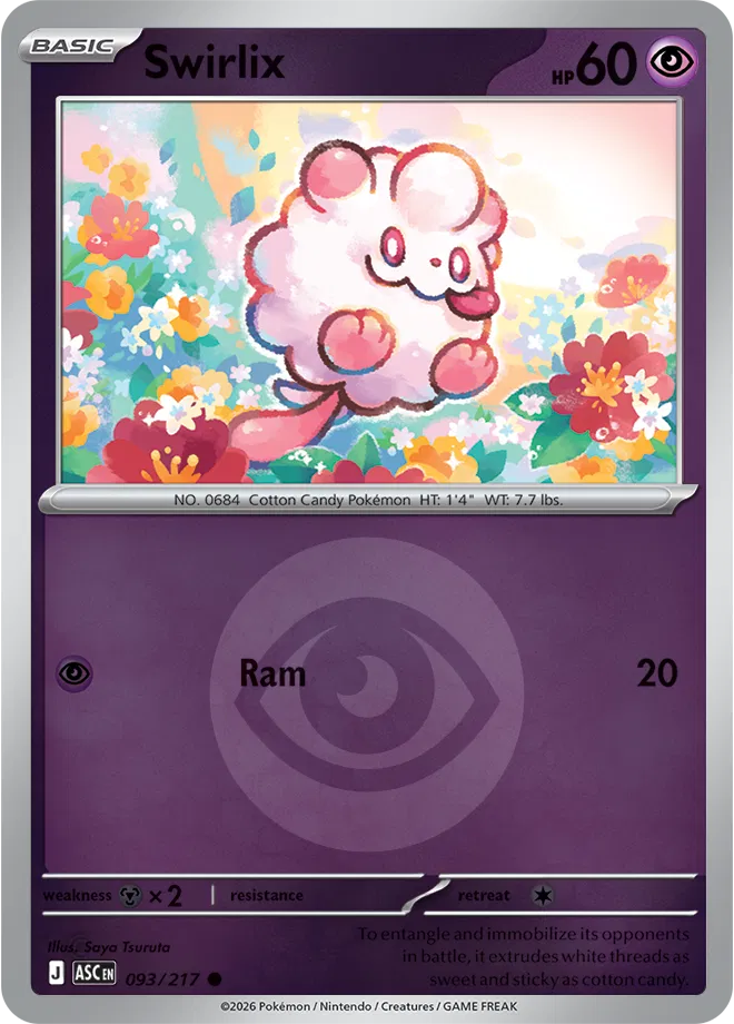 093/217 Swirlix Energy Symbol - Ascended Heroes