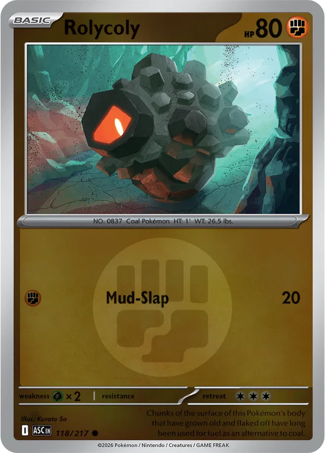 118/217 Rolycoly Energy Symbol - Ascended Heroes